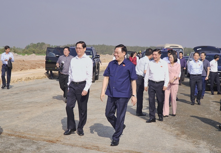Chủ tịch Quốc hội Vương Đình Huệ thăm và làm việc tại tỉnh Bà Rịa - Vũng Tàu