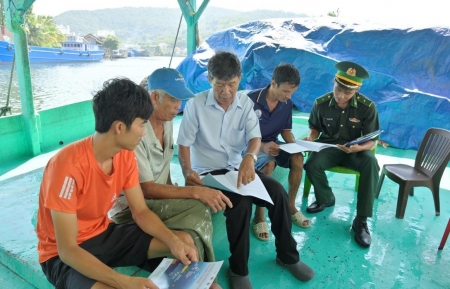 Kiên Giang: Lão ngư đi đầu trong vận động ngư dân tham gia bảo vệ chủ quyền biển, đảo của Tổ quốc