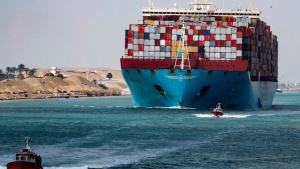Giá cước vận tải biển tăng vọt