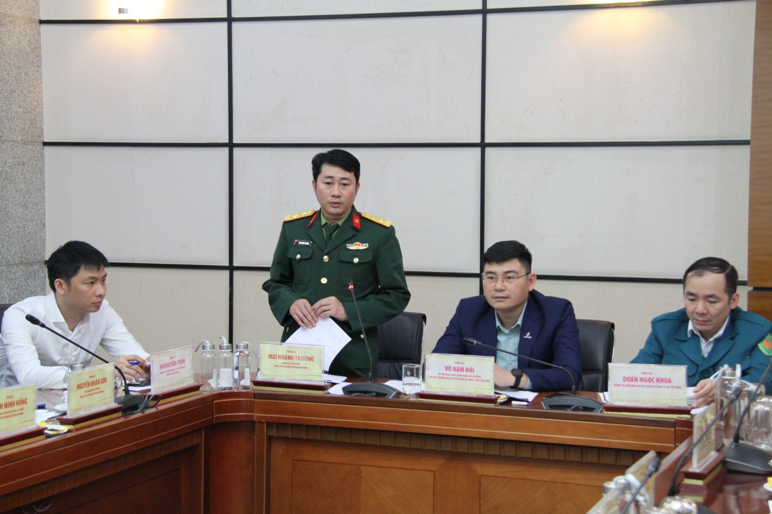 Ban CHQS Cơ quan Tập đoàn tổng kết hoạt động lực lượng tự vệ năm 2023