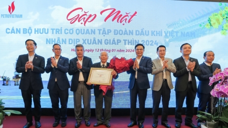 Petrovietnam gặp mặt, tri ân cán bộ hưu trí nhân dịp Xuân Giáp Thìn 2024