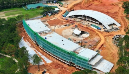Lâm Đồng: Yêu cầu rà soát hồ sơ, thủ tục đầu tư xây dựng tòa nhà câu lạc bộ golf Đà Lạt