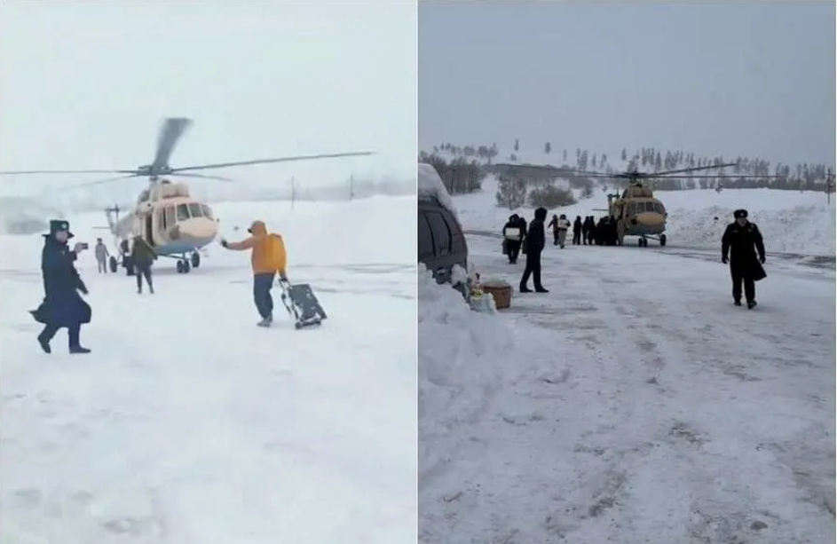 Trung Quốc: Khoảng 1.000 du khách mắc kẹt ở Tân Cương sau trận lở tuyết