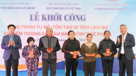 Petrovietnam chung tay tu bổ, tôn tạo Di tích lịch sử Quốc gia Địa điểm Trường dạy làm báo Huỳnh Thúc Kháng