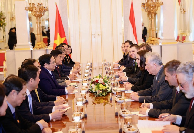Thủ tướng Chính phủ Phạm Minh Chính đã hội kiến Tổng thống Hungary Katalin Novak