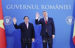 Thủ tướng Phạm Minh Chính hội đàm với Thủ tướng Romania