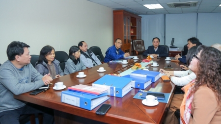 Đoàn kiểm tra Hội DKVN làm việc với Cơ quan Trung ương Hội