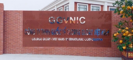 Công ty Quốc tế George Glory bị phạt gần 500 triệu đồng do vi phạm môi trường
