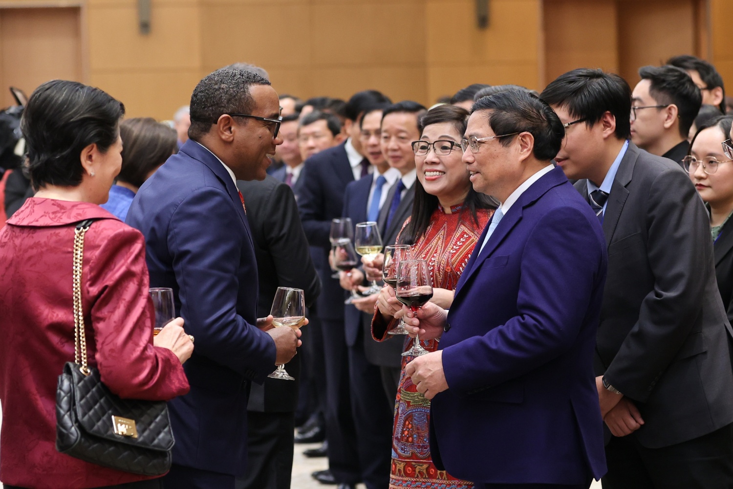 Thủ tướng gặp mặt, chiêu đãi Đoàn Ngoại giao tại Việt Nam