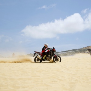 Honda Biker Rally 2024: Thử thách lái xe trên cát hoàn toàn mới lạ tại phố biển Vũng Tàu