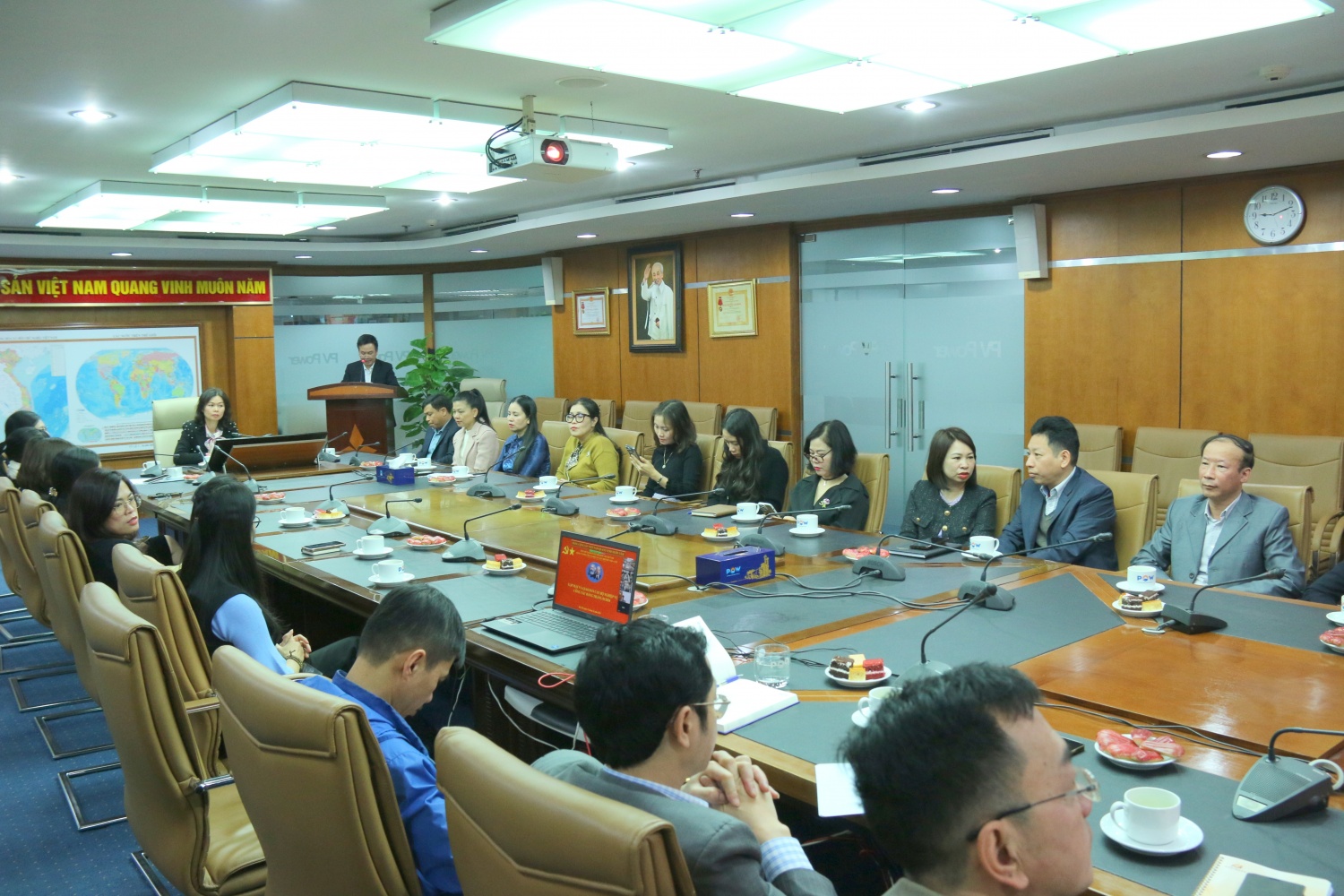 Đảng ủy PV Power tổ chức gặp mặt và giao ban cán bộ nghiệp vụ công tác Đảng tháng 1/2024