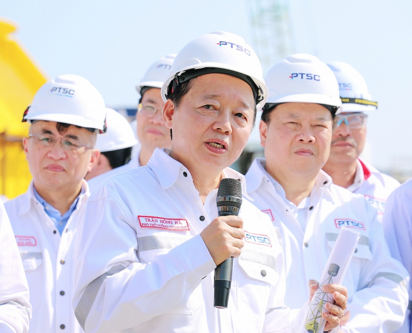 Phó Thủ tướng Trần Hồng Hà thăm và làm việc tại PTSC Phó Thủ tướng Chính phủ Trần Hồng Hà thăm và làm việc tại PTSC