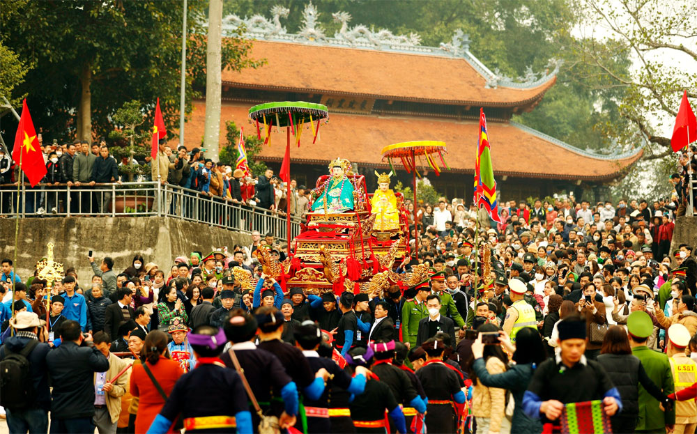 Yên Bái: Lễ hội Đền Đông Cuông xuân Giáp Thìn sẽ có 11 hoạt động đặc sắc