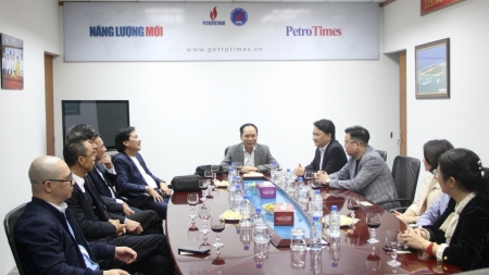 Lãnh đạo Hội DKVN thăm và chúc Tết Tạp chí Năng lượng Mới - PetroTimes