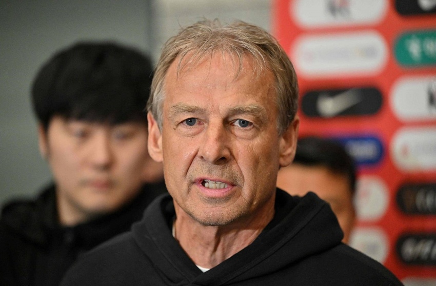 Hàn Quốc sa thải huấn luyện viên Jurgen Klinsmann