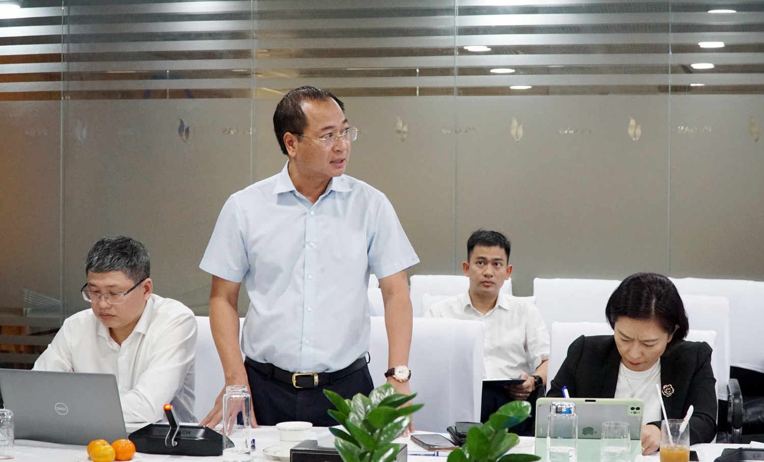 Trưởng Ban quản lý Dự án Điện lực Dầu khí Sông Hậu 1 Nguyễn Mạnh Tưởng 