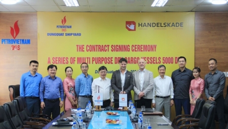 DQS ký kết hợp tác với Handelskade, đánh dấu sự hợp tác đầy hứa hẹn với chủ tàu Hà Lan