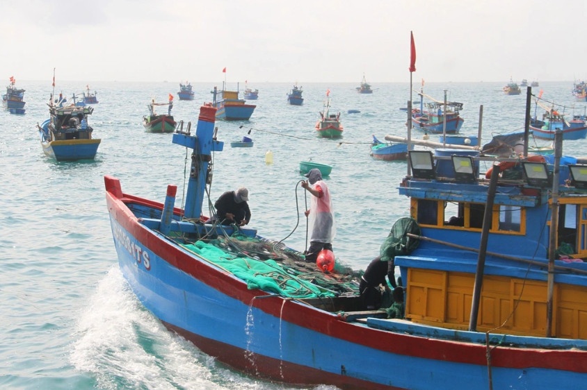 Trúng lộc biển đầu năm, ngư dân Bình Định ra khơi 3 ngày bằng công nhân làm lương tháng 8 triệu đồng làm trong 1 năm (Ảnh: Bình Định).