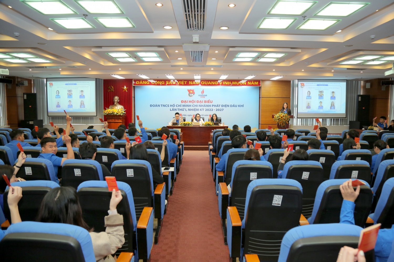 Đoàn Thanh niên PVPGB tổ chức thành công Đại hội đại biểu lần thứ I nhiệm kỳ 2022-2027