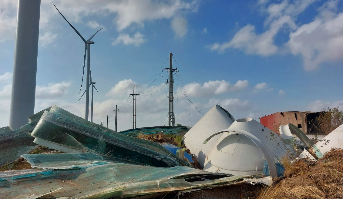 Vụ rơi cánh quạt điện gió ở Bạc Liêu: Doanh nghiệp thiệt hại hàng trăm tỷ đồng