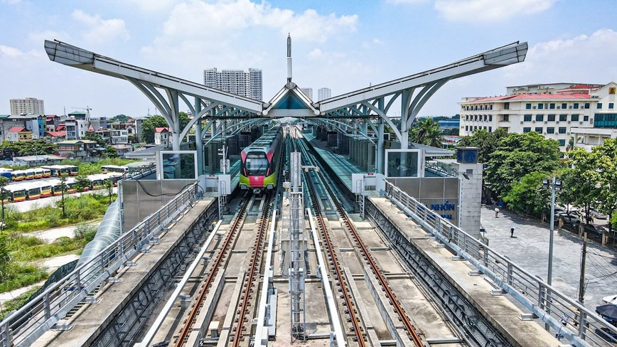 Vận hành tuyến đường sắt Nhổn - ga Hà Nội từ tháng 7/2024