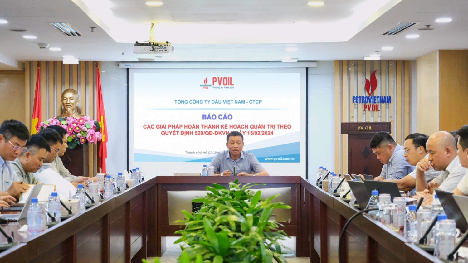 PVOIL quyết tâm hoàn thành kế hoạch quản trị năm 2024 của Tập đoàn Dầu khí Việt Nam