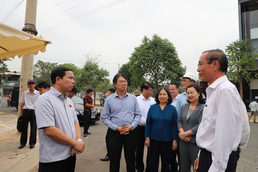 Đoàn giám sát của Quốc hội khảo sát một số dự án trọng điểm tại Bà Rịa - Vũng Tàu