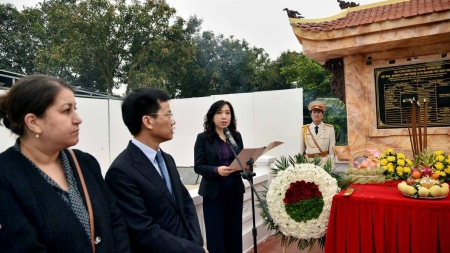 PVEP đóng góp tôn tạo Khu tưởng niệm các nhà báo Algeria – Việt Nam