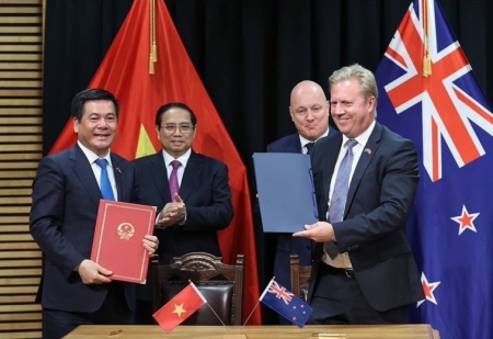 Việt Nam - New Zealand hướng tới kim ngạch 2 tỉ USD/năm