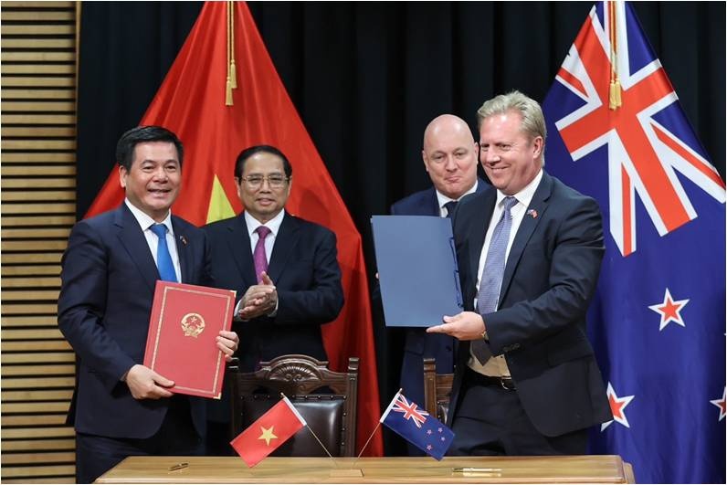 Việt Nam - New Zealand hướng tới kim ngạch 2 tỉ USD/năm