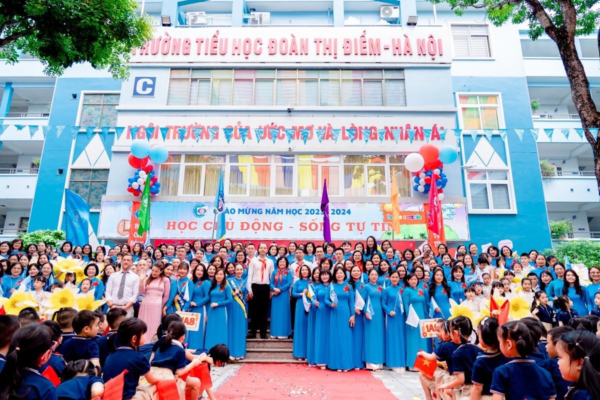Tiểu học Đoàn Thị Điểm - Hà Nội: Định hình và thúc đẩy một môi trường giáo dục tích cực