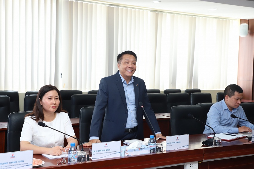 PVU trao đổi hợp tác với Đại học Kyushu và Idemitsu Gas Production (Vietnam)
