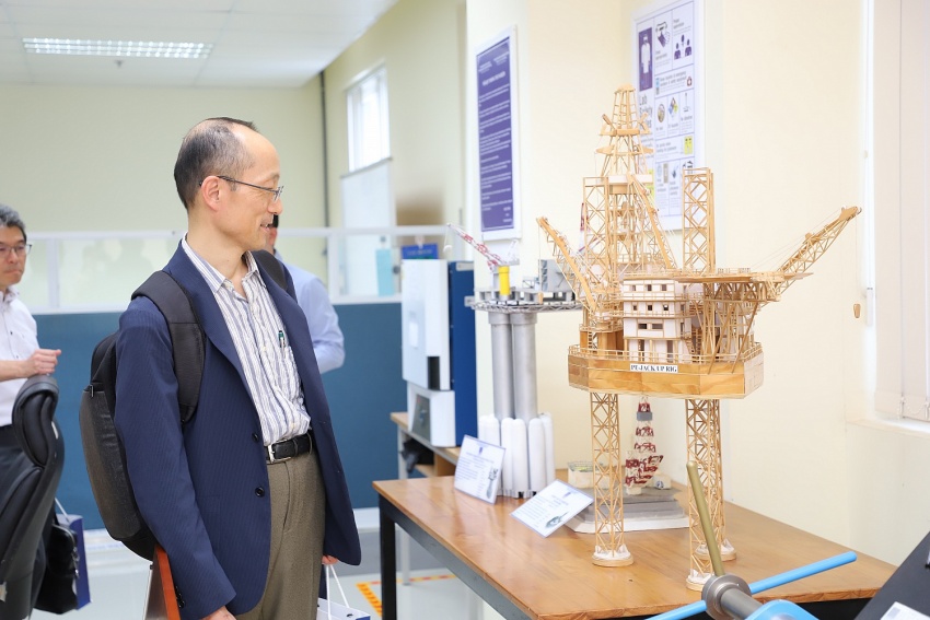 PVU trao đổi hợp tác với Đại học Kyushu và Idemitsu Gas Production (Vietnam)
