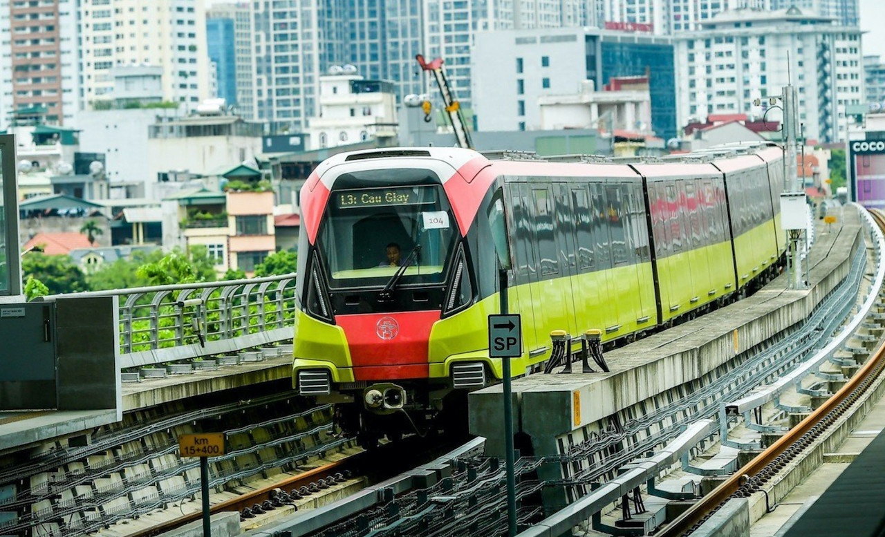 Cuối tháng 4, hoàn thành chạy thử đường sắt đô thị Nhổn - ga Hà Nội