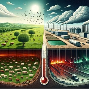Vì sao khí metan đóng vai trò là sát thủ của khí hậu trái đất?