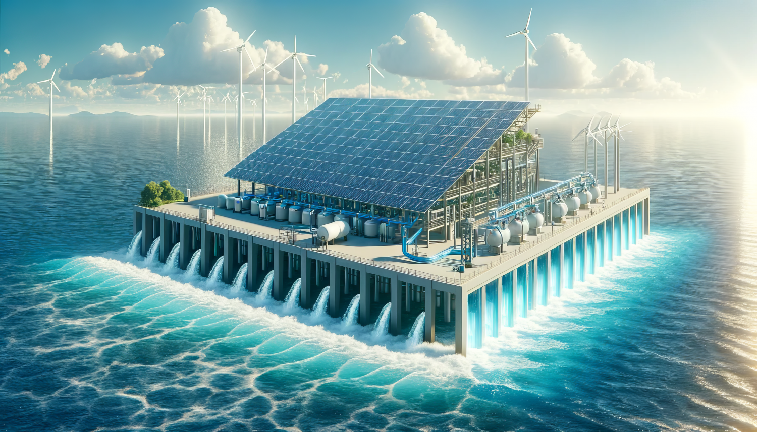Giải pháp nước sạch toàn cầu: Ứng dụng năng lượng mặt trời trong lọc nước biển