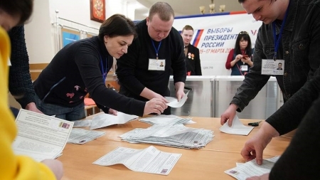 Nga thông tin về kết quả cuộc bầu cử tổng thống vừa diễn ra