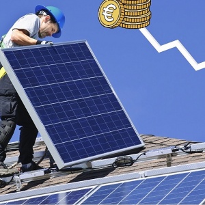 Giá tấm thu năng lượng mặt trời sẽ còn rẻ đến bao giờ?