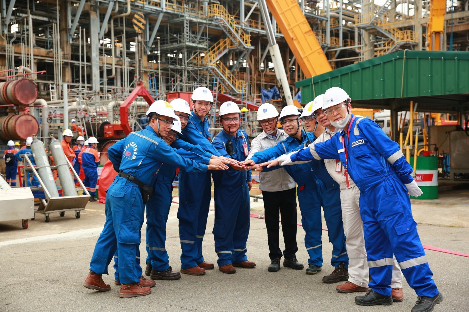 Hội đồng quản trị BSR kiểm tra công tác BDTT lần 5 Nhà máy Lọc dầu Dung Quất