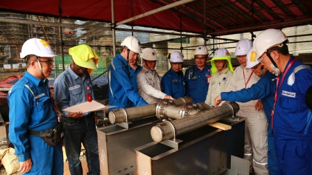 Hội đồng quản trị BSR kiểm tra công tác BDTT lần 5 Nhà máy Lọc dầu Dung Quất