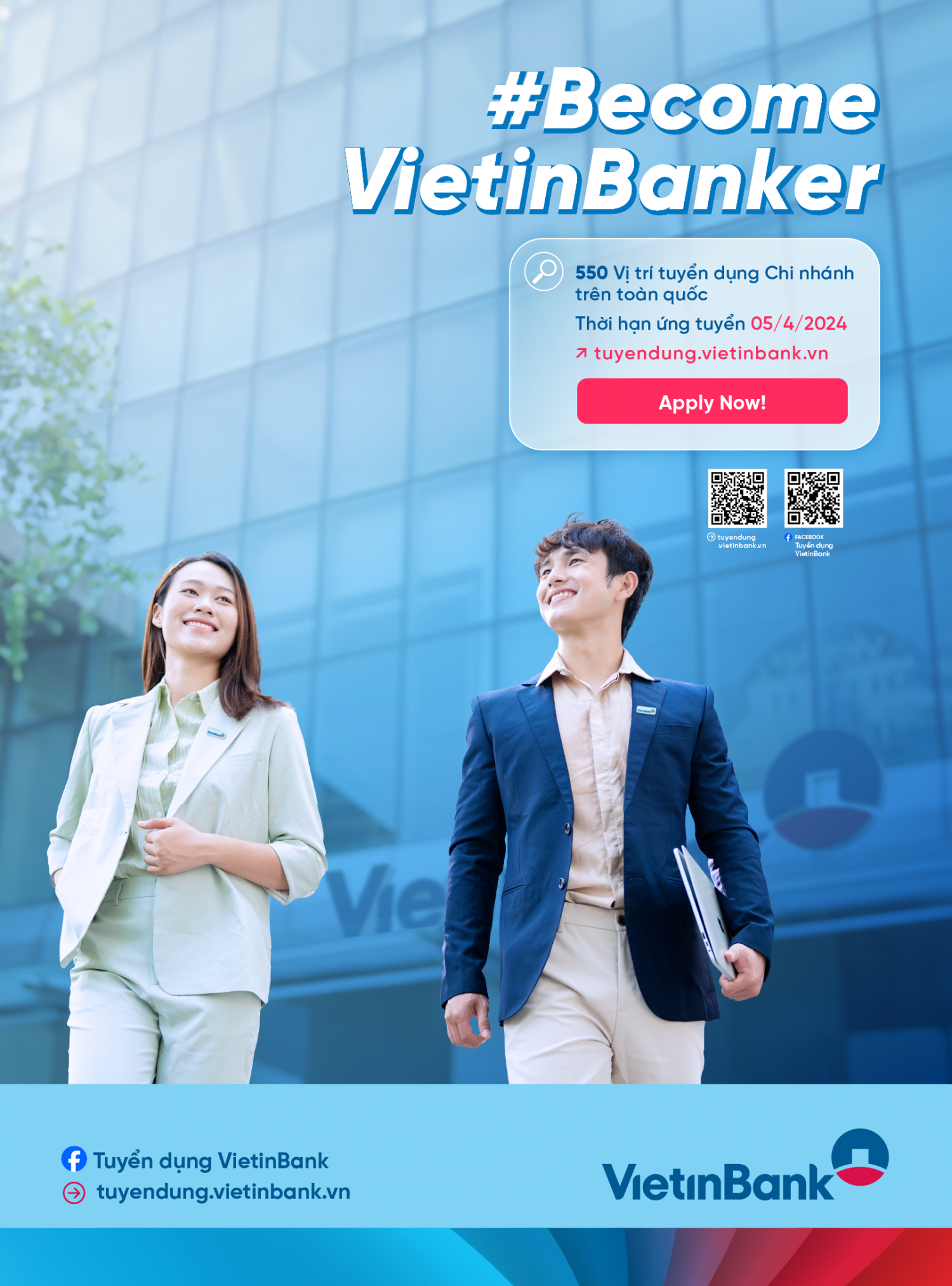 VietinBank tuyển dụng nhân sự với quy mô lớn