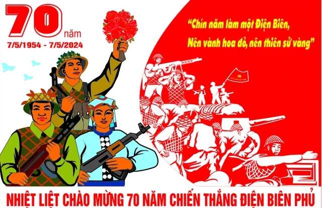 Phát hành bộ tranh cổ động kỷ niệm 70 năm Chiến thắng Điện Biên Phủ