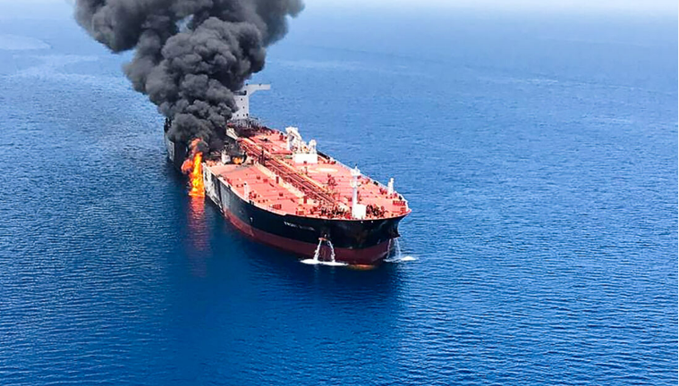 Tàu chở dầu của Trung Quốc bị tấn công ở Biển Đỏ