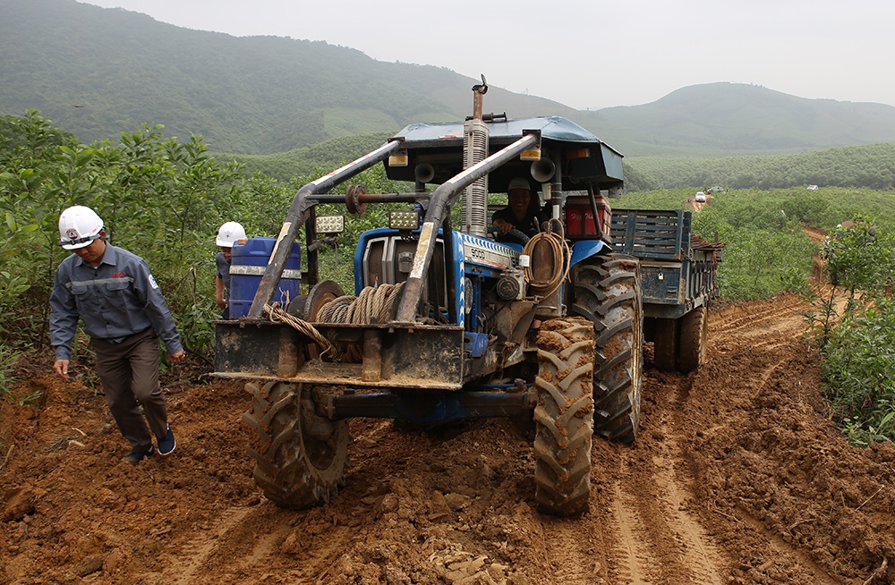 Dự án đường dây 500kV mạch 3: “Đường thông, móng mở” và quyết tâm của nhà thầu thi công