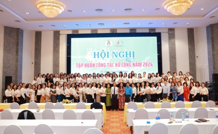 Công đoàn Dầu khí Việt Nam tổ chức thành công Hội nghị tập huấn công tác Nữ công năm 2024