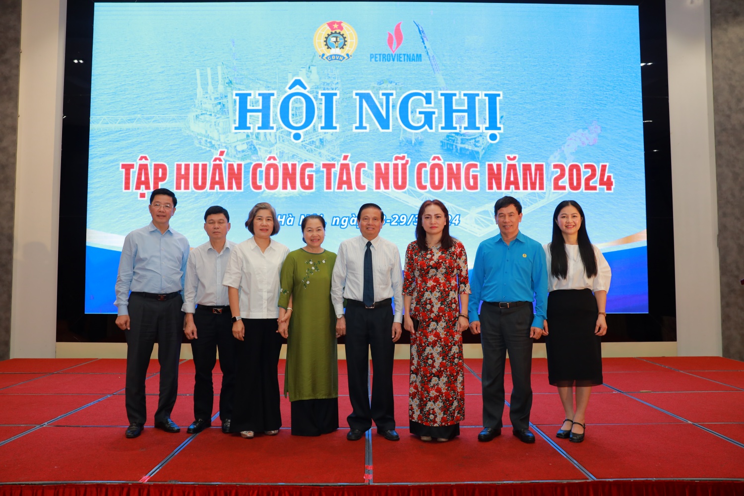 Công đoàn Dầu khí Việt Nam tổ chức thành công Hội nghị tập huấn công tác Nữ công năm 2024