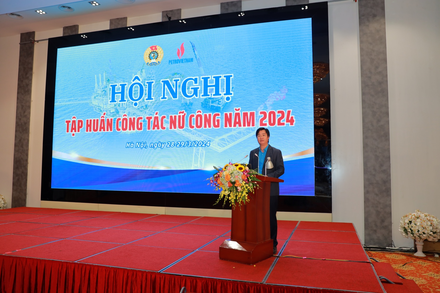 Công đoàn Dầu khí Việt Nam tổ chức Hội nghị tập huấn công tác nữ công năm 2024
