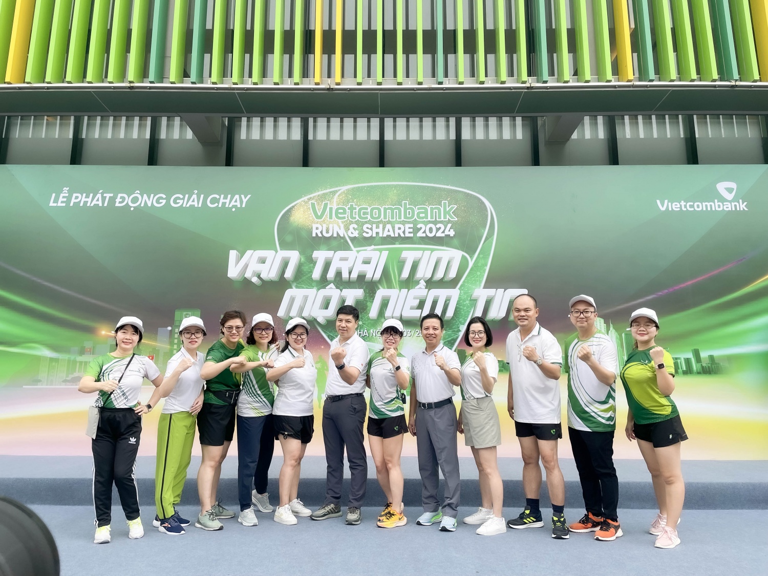 Giải chạy “Vietcombank Run & Share 2024: Vạn trái tim - Một niềm tin”