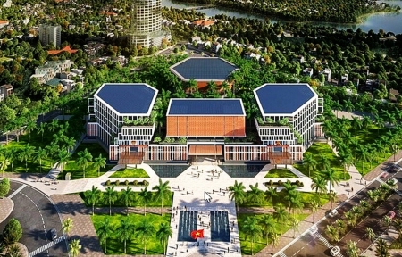 Khánh Hòa: Khởi công Dự án xây dựng trụ sở làm việc Tỉnh ủy, Đoàn ĐBQH và HĐND, UBND tỉnh