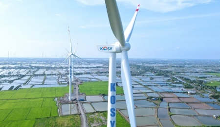 Công ty CP Điện gió Kosy Bạc Liêu bị cưỡng chế gần 2,4 tỷ đồng tiền thuế